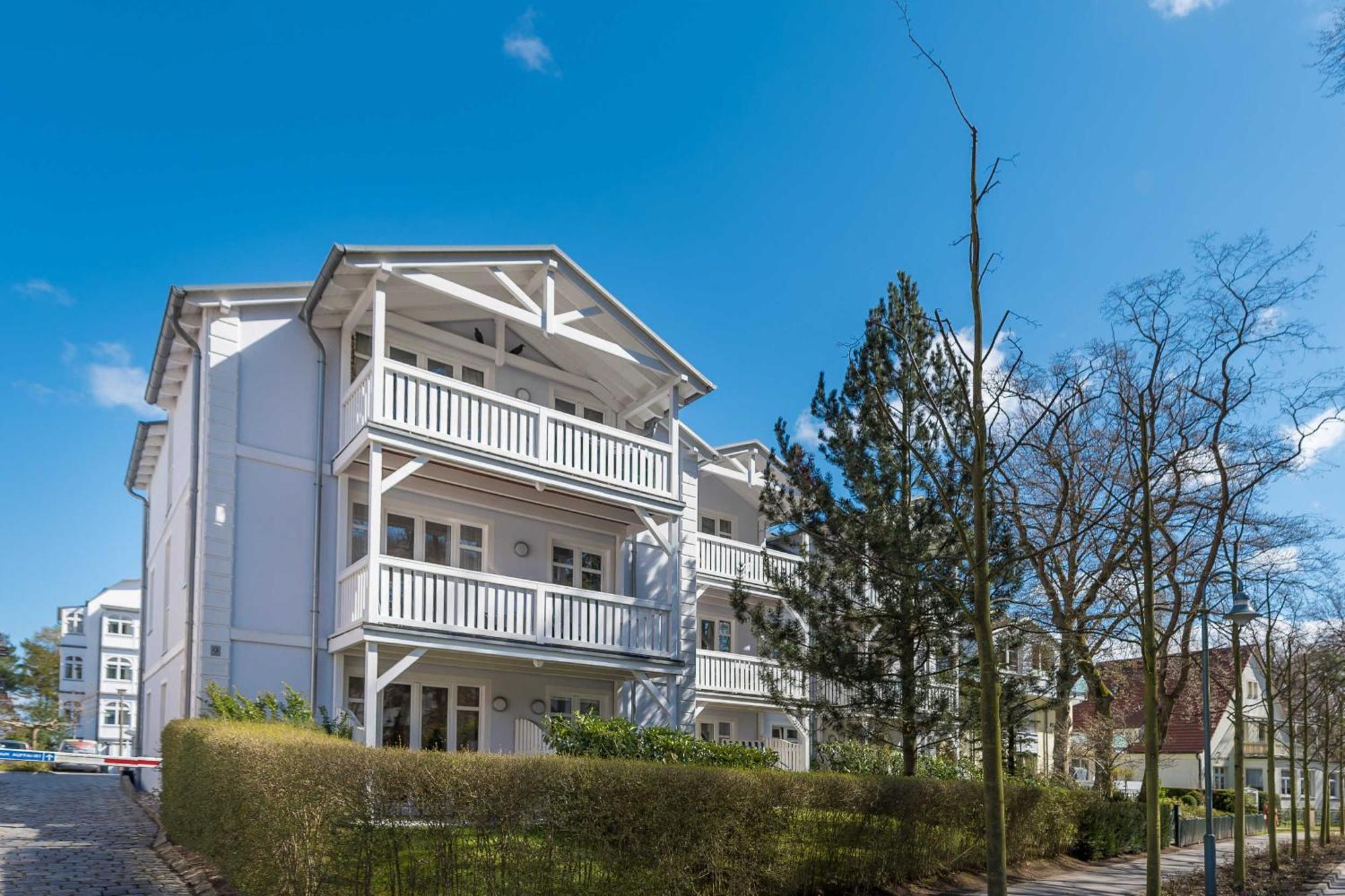 Residenz Prorer Wiek App 7 strandnah in Binz mit Balkon Exterior foto